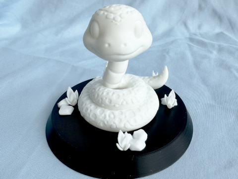 Cute Snake-Lunar new year of Snake Modèles 3D en vedette