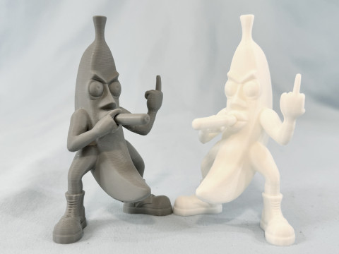Funny Mr Banana Modelo de Impressão 3D