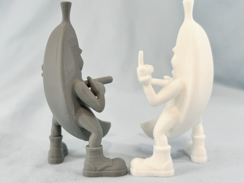 Funny Mr Banana Modelo de Impressão 3D