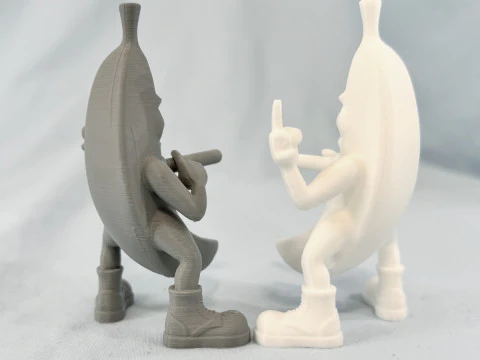 Funny Mr Banana 3D Print Model