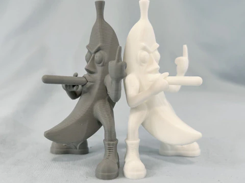 Funny Mr Banana 3D Print Model