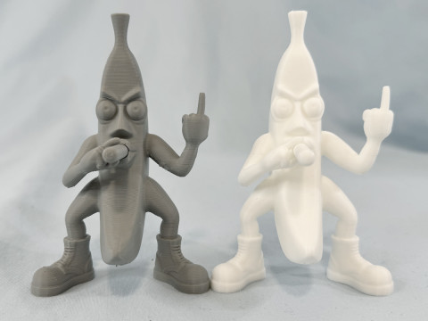 Funny Mr Banana Modelo de Impressão 3D