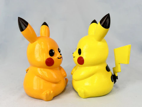 A little fat Pikachu 3D Print Model