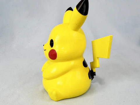 A little fat Pikachu 3D Print Model