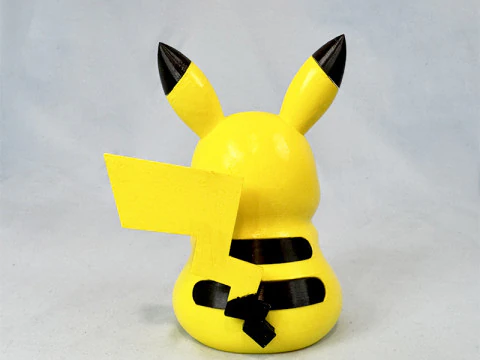 A little fat Pikachu 3D Print Model