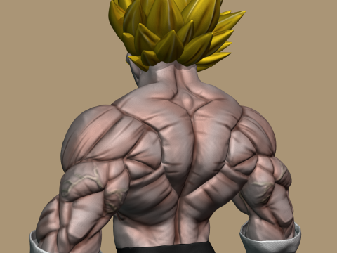 Super Vegeta 3D Print Model