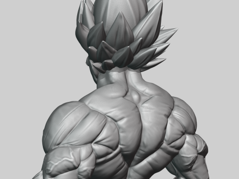 Super Vegeta 3D Print Model