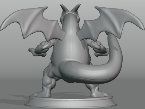 Pokemon Charizard - 3D print model 3D 프린트 모델