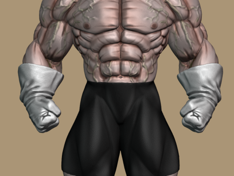 Super Vegeta Modello di stampa 3D