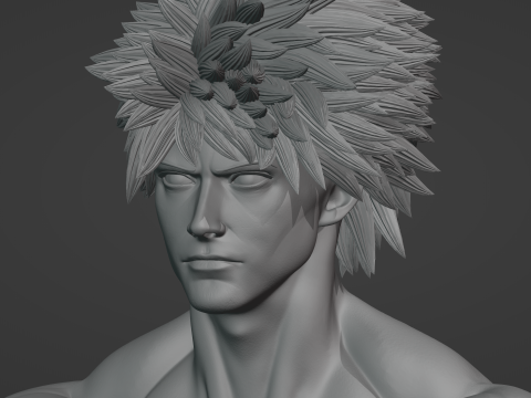 Samurai Warrior 3D Print Model