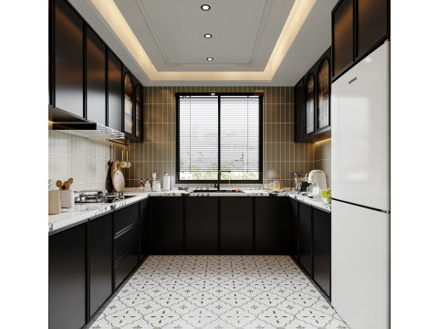 Modern Kitchen3 3D मॉडल