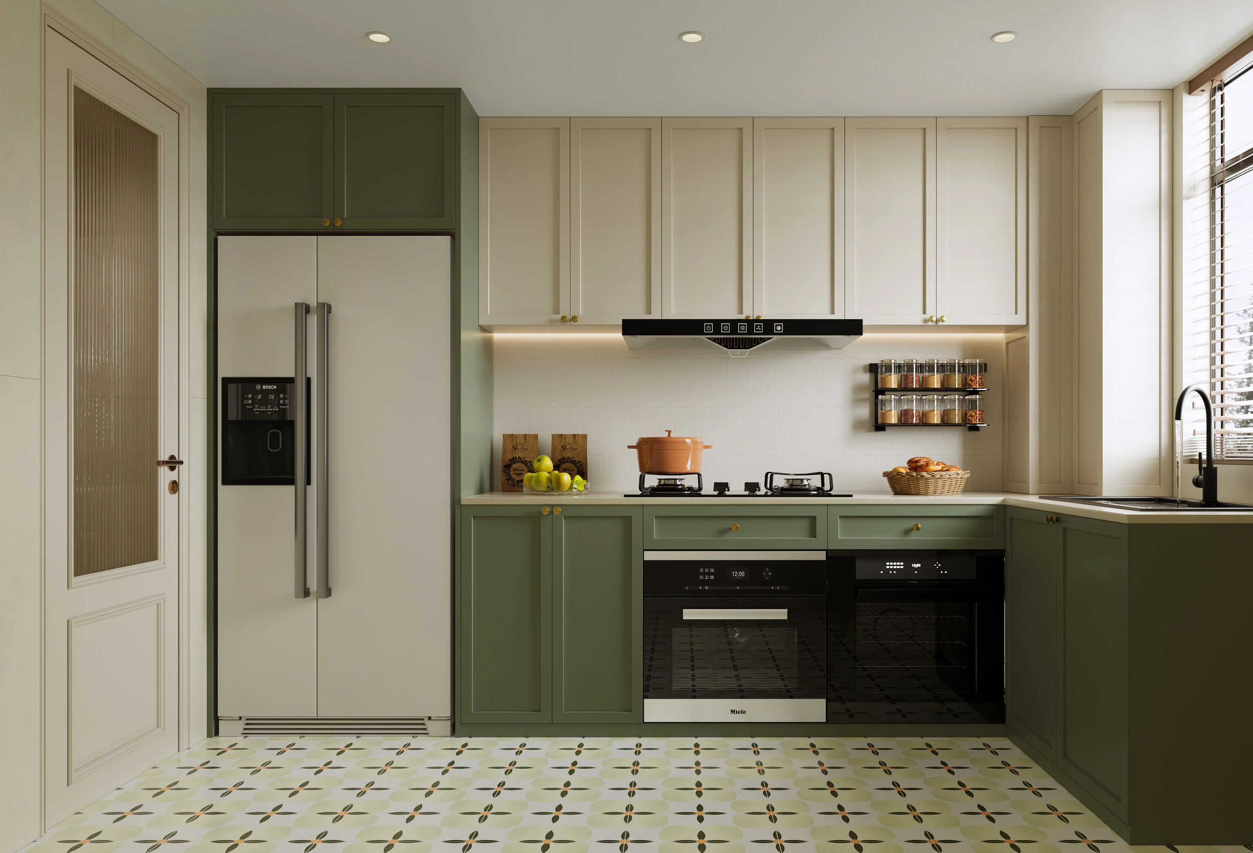 Modern Kitchen9 3D Model .c4d .max .obj .3ds .fbx .stl .blend 