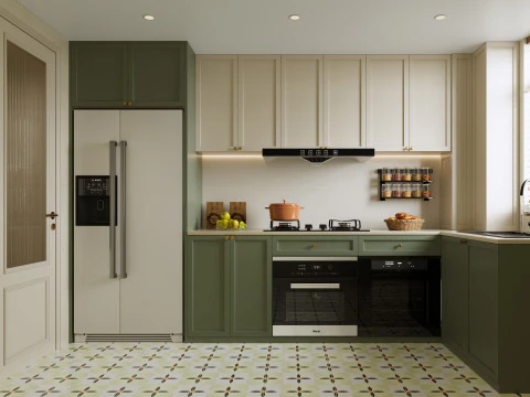 Cozinha Moderna9 Modelo 3D