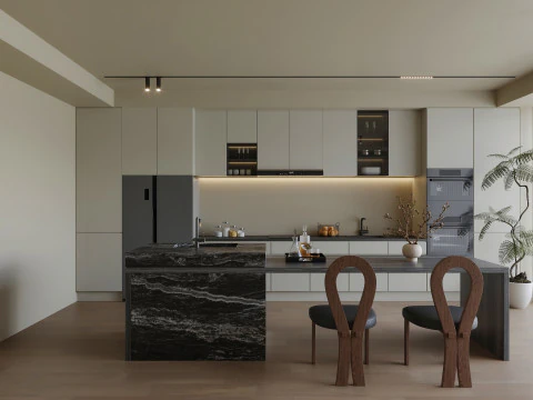 Cocina Moderna13 Modelo 3D