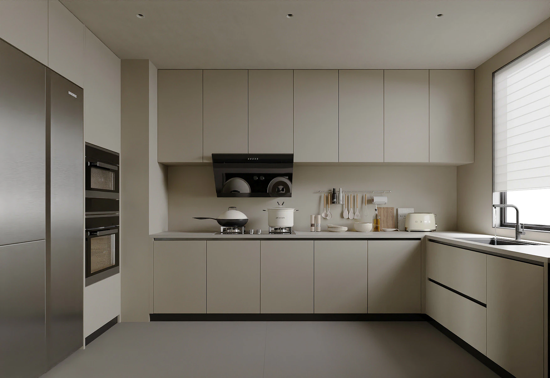 Modern Kitchen17 3D Model .c4d .max .obj .3ds .fbx .stl .blend 