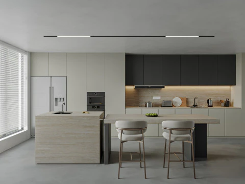 Modern Mutfak24 3D Model