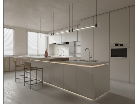 Modern Kitchen25 Model 3D