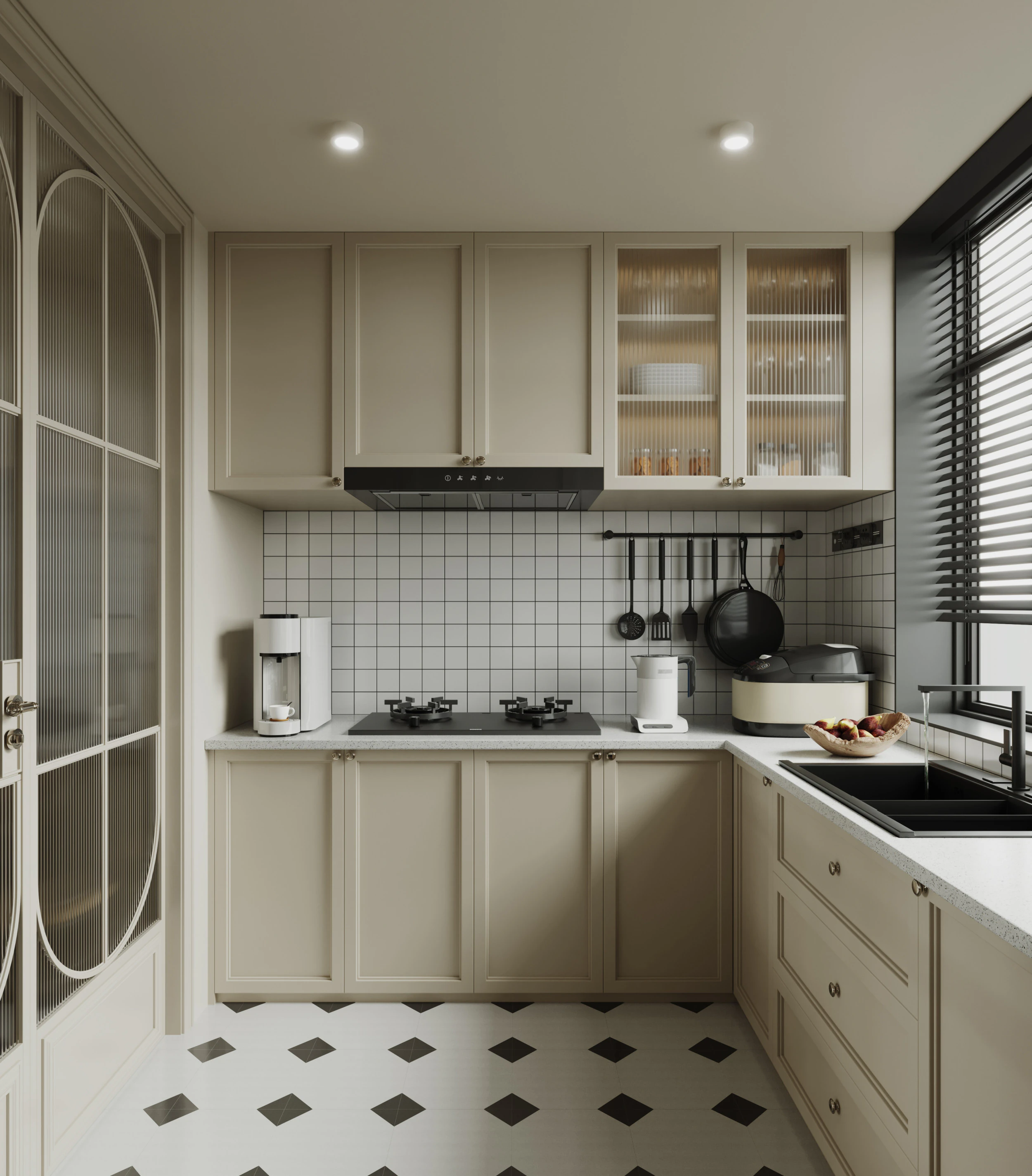 Modern Kitchen30 3D Model .c4d .max .obj .3ds .fbx .stl .blend 