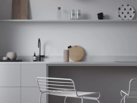 Modern Kitchen32 3D Model