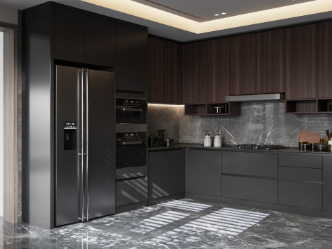 Modern Kitchen33 Model 3D