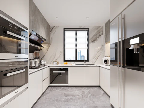 Dapur Modern34 Model 3D