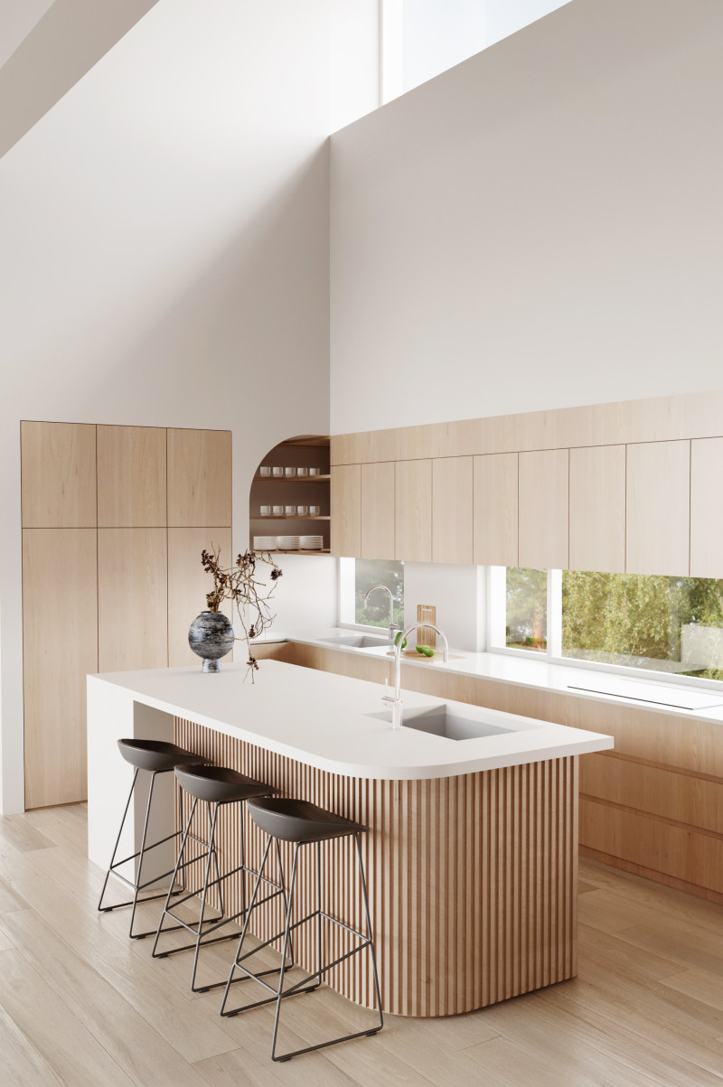 Modern Kitchen35 Modèle 3D .c4d .max .obj .3ds .fbx .stl .blend 