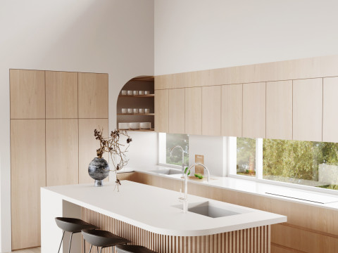 Modern Kitchen35 Modèle 3D