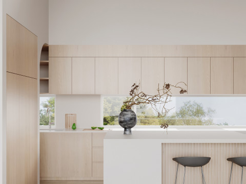 Modern Kitchen35 Modèle 3D