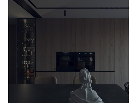 Modern Kitchen40 3D Модель