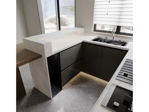 Modern Kitchen44 3D Model