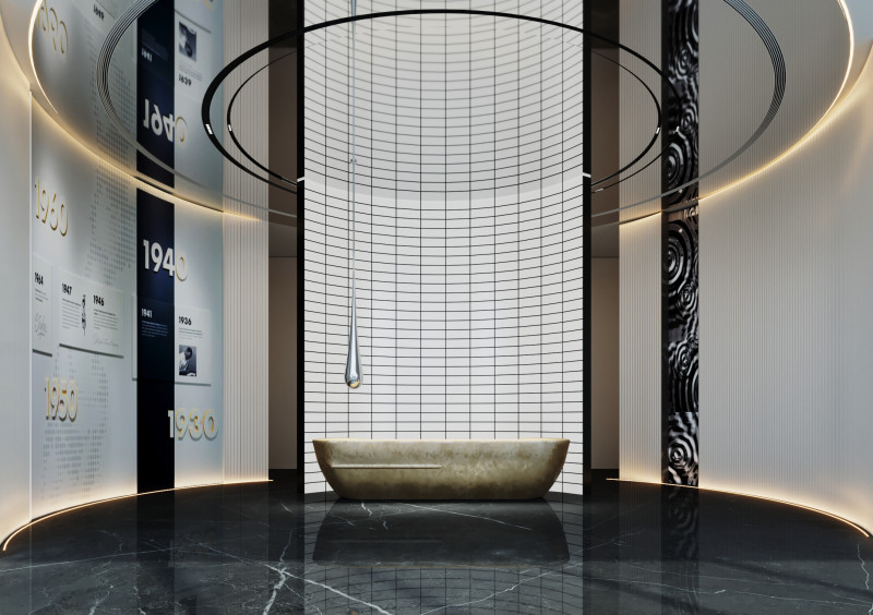 Reception lobby Interior scene10 Modelo 3D .c4d .max .obj .3ds .fbx .stl .blend 