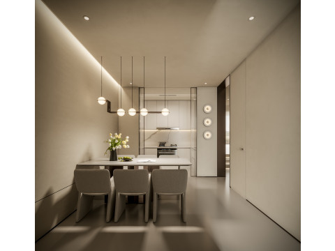 Reception lobby Interior scene24 3Dモデル