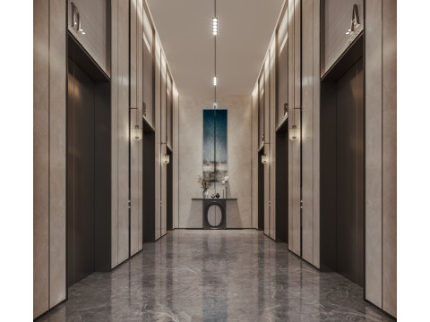 Reception lobby Interior scene49 Modèle 3D