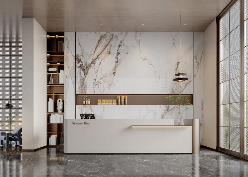 Reception lobby Interior scene53 Model 3D .c4d .max .obj .3ds .fbx .stl .blend 