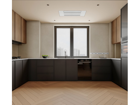 Living room dining room interior scenes 3 Model 3D