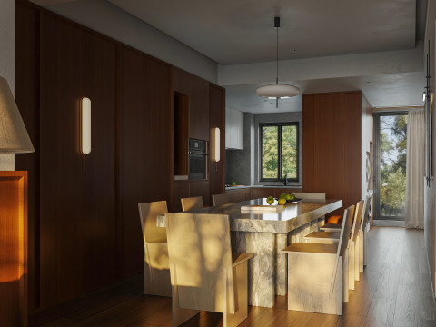 Living room dining room interior scenes 7 Model 3D