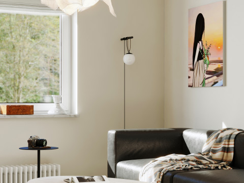 Living room interior scenes 11 3D Model