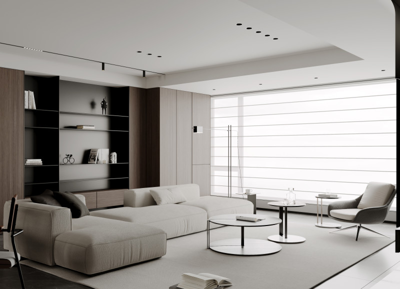 Living room dining room interior scenes 13 Model 3D .c4d .max .obj .3ds .fbx .stl .blend 