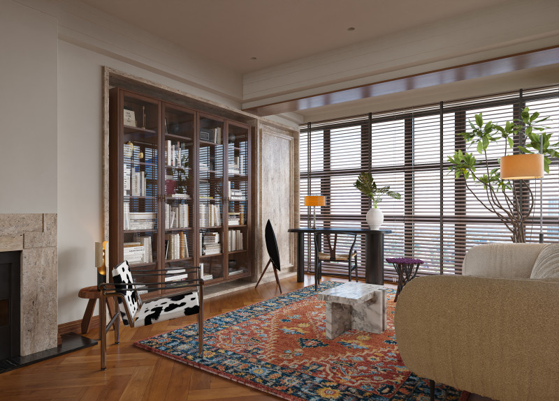 Living room interior scenes 16 Model 3D .c4d .max .obj .3ds .fbx .stl .blend 