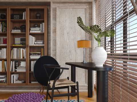 Living room interior scenes 16 Model 3D
