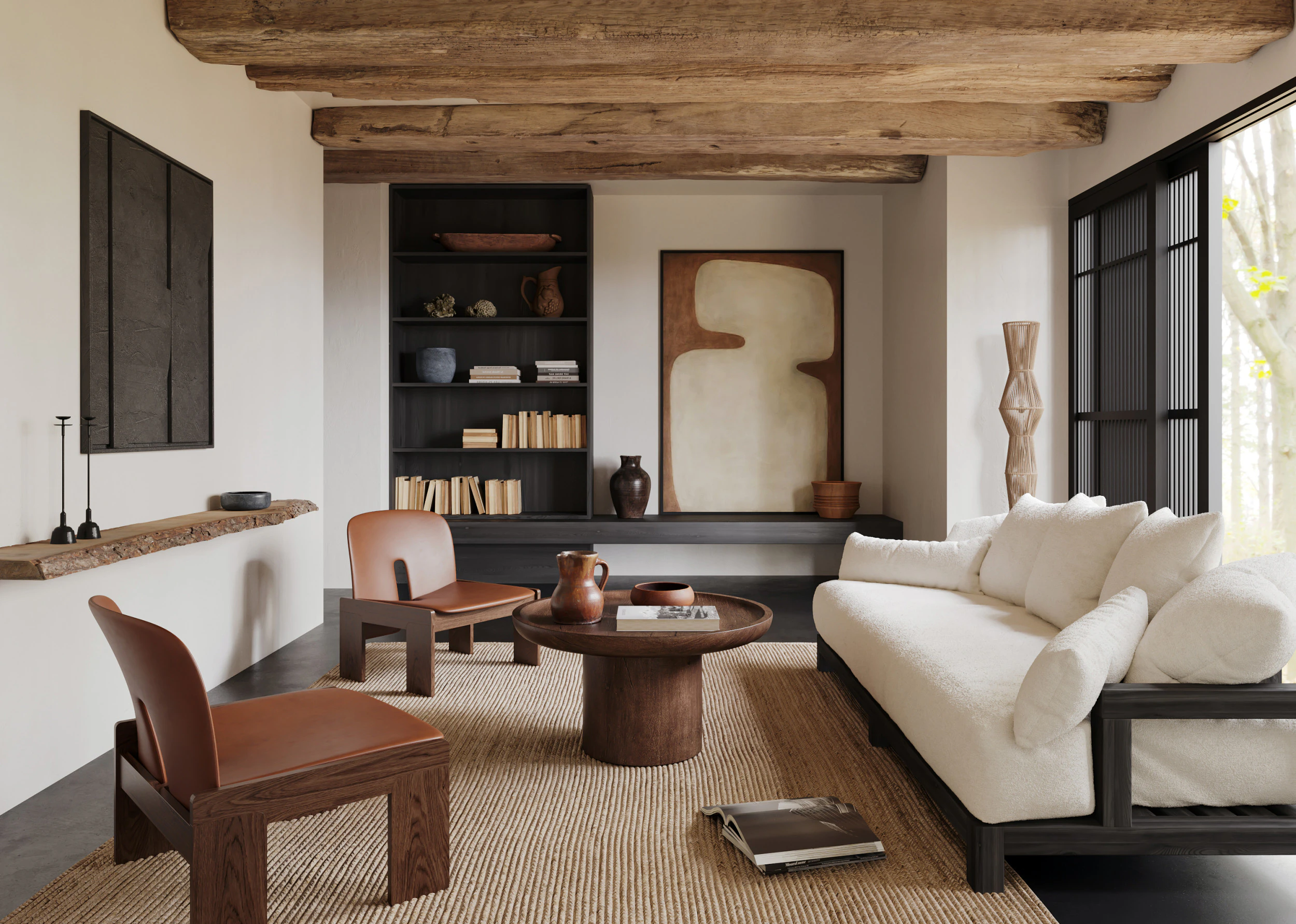 Living room interior scenes 18 3D Model .c4d .max .obj .3ds .fbx .stl .blend 