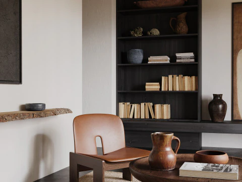Living room interior scenes 18 3D Model