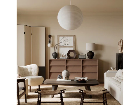 Living room interior scenes 20 3D Model