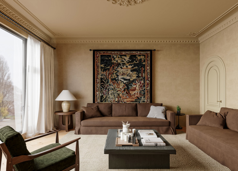 Living room interior scenes 23 Modelo 3D .c4d .max .obj .3ds .fbx .stl .blend 