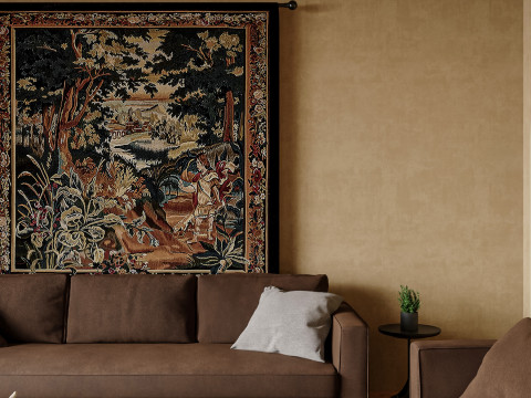 Living room interior scenes 23 Modelo 3D