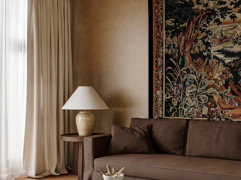 Living room interior scenes 23 3D Model