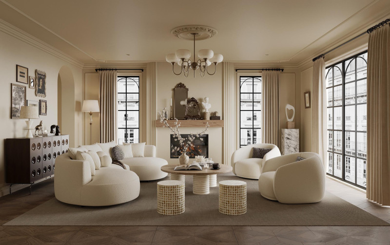Living room interior scenes 28 Model 3D .c4d .max .obj .3ds .fbx .stl .blend 