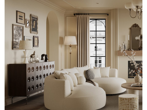 Living room interior scenes 28 Model 3D