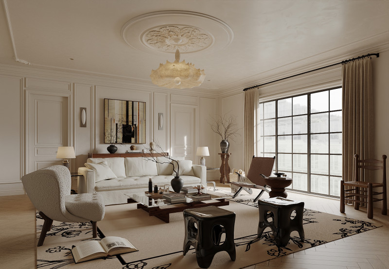 Living room interior scenes 29 Model 3D .c4d .max .obj .3ds .fbx .stl .blend 
