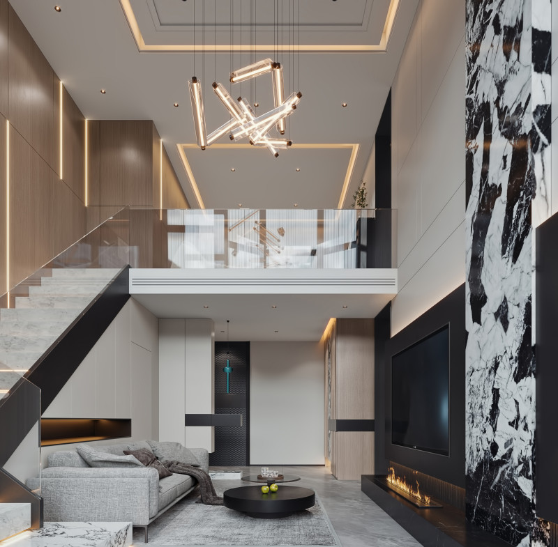 Living room interior scenes 33 Model 3D .c4d .max .obj .3ds .fbx .stl .blend 